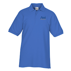 Soil Release Blend Pique Polo - Men's