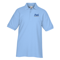 Soil Release Blend Pique Polo - Men's
