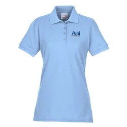 Soil Release Blend Pique Polo - Ladies'