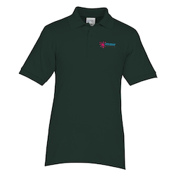Soil Release Jersey Knit Polo - Men's