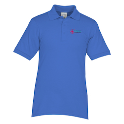 Soil Release Jersey Knit Polo - Men's