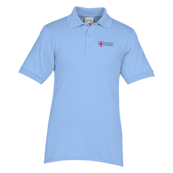 Soil Release Jersey Knit Polo - Men's