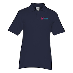 Soil Release Jersey Knit Polo - Men's