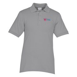 Soil Release Jersey Knit Polo - Men's