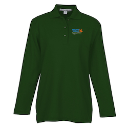 Silk Touch Long Sleeve Sport Shirt - Ladies'