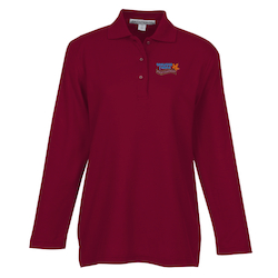 Silk Touch Long Sleeve Sport Shirt - Ladies'