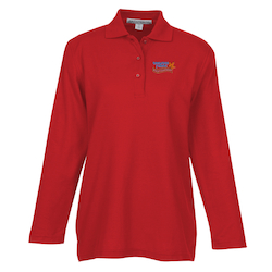 Silk Touch Long Sleeve Sport Shirt - Ladies'