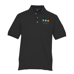 Easy Care Pique Knit Polo - Men's