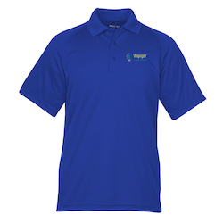 Mini Pique Raglan Performance Polo - Men's