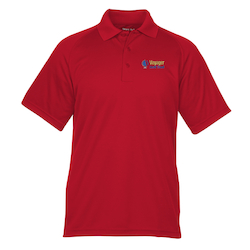 Mini Pique Raglan Performance Polo - Men's