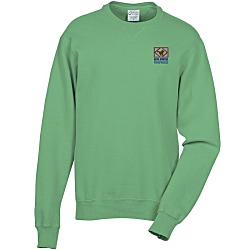 Principle Pigment-Dyed Crew Sweatshirt - Embroidered