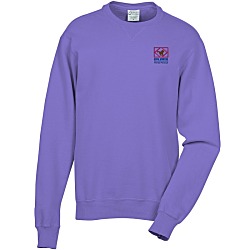Principle Pigment-Dyed Crew Sweatshirt - Embroidered