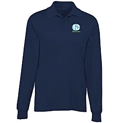 Micropique Sport-Wick Long Sleeve Polo - Men's