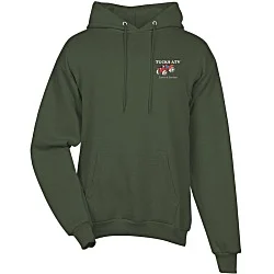 Fashion Pullover Hooded Sweatshirt - Men's - Embroidered