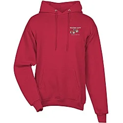Fashion Pullover Hooded Sweatshirt - Men's - Embroidered