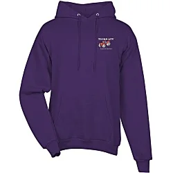 Fashion Pullover Hooded Sweatshirt - Men's - Embroidered