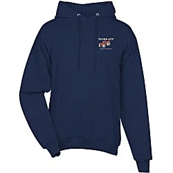 Fashion Pullover Hooded Sweatshirt - Men's - Embroidered