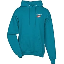 Fashion Pullover Hooded Sweatshirt - Men's - Embroidered