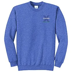 Fashion Crewneck Sweatshirt - Embroidered