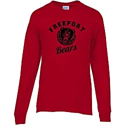 Port 50/50 Blend Long Sleeve T-Shirt - Screen