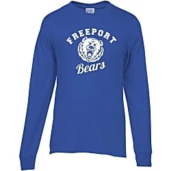 Port 50/50 Blend Long Sleeve T-Shirt - Screen
