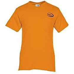 Port 50/50 Blend Pocket T-Shirt - Screen