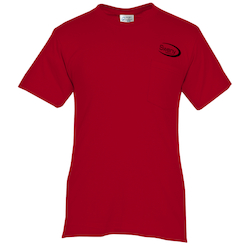 Port 50/50 Blend Pocket T-Shirt - Screen