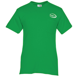 Port 50/50 Blend Pocket T-Shirt - Screen