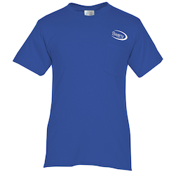 Port 50/50 Blend Pocket T-Shirt - Screen