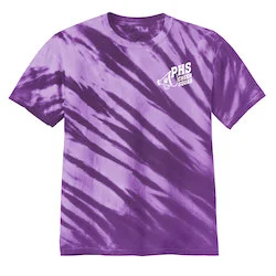 Tie-Dye Animal Stripe T-Shirt