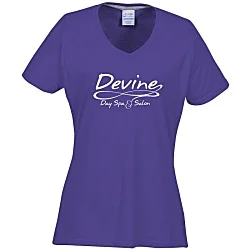 Principle Performance Blend Ladies' V-Neck T-Shirt