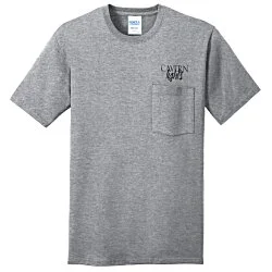 Port Classic 5.4 oz. Pocket T-Shirt - Men's - Screen