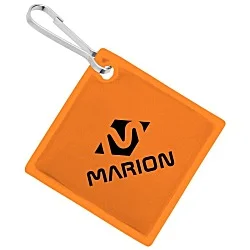 Reflective Zipper Pull - Diamond
