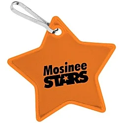 Reflective Zipper Pull - Star