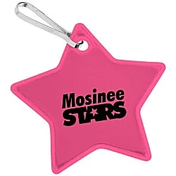 Reflective Zipper Pull - Star