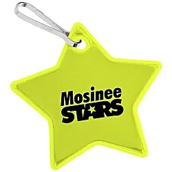 Reflective Zipper Pull - Star