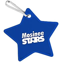 Reflective Zipper Pull - Star
