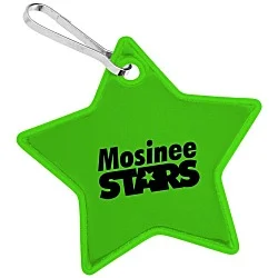 Reflective Zipper Pull - Star