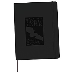 Moleskine Hard Cover Notebook - 9-3/4" x 7-1/2" - Ruled