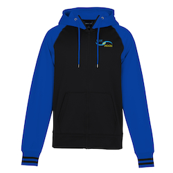 Performance Colorblock Full-Zip Hooded Sweatshirt - Men's