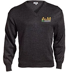 Tuff-Pil Plus Acrylic V-Neck Sweater - Men's