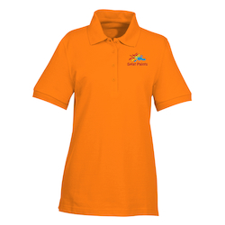 Belmont Combed Cotton Pique Polo - Ladies'