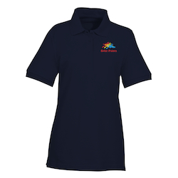 Belmont Combed Cotton Pique Polo - Ladies'