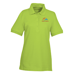 Belmont Combed Cotton Pique Polo - Ladies'