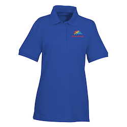 Belmont Combed Cotton Pique Polo - Ladies'