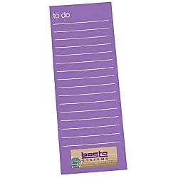 Souvenir Designer Sticky Note - 8" x 3" - To Do - 25 Sheet - 24 hr