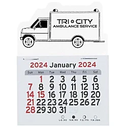 Peel-N-Stick Calendar - Ambulance