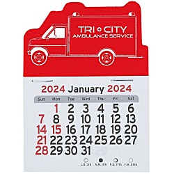 Peel-N-Stick Calendar - Ambulance