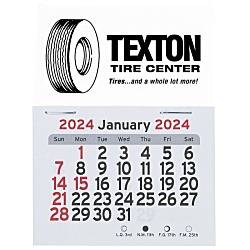 Peel-N-Stick Calendar - Tire