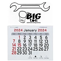 Peel-N-Stick Calendar - Wrench